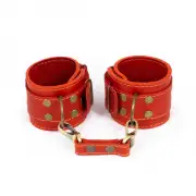 Наручники, бондаж красный