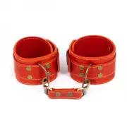 Наручники, бондаж красный