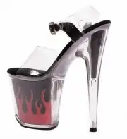 Сексуальная обувь пластик