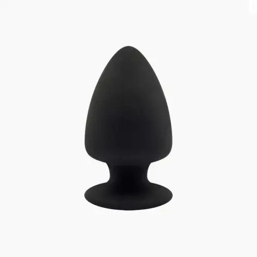 Анальная пробка SilexD (Model 1 size S) двухслойная, силикон+Silexpan, диаметр 5см photo 1