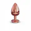 Металлическая анальная пробка с украшением в виде кристалла Dorcel - Diamond Plug L photo 2