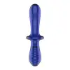Стеклянный дилдо Satisfyer Double Crystal (light blue) photo 2