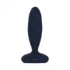 Анальная смарт-вибропробка с пульсацией Svakom Jordan Navy Blue, пульт ДУ photo 5