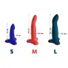Фаллоимитатор Fun Factory LIMBA FLEX S, синий, гибкий, с эффектом памяти, подходит для точки G photo 10