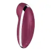 Вибростимулятор-пульсатор Satisfyer Tap & Climax 2 Red, эффект постукивания пальцем photo 5
