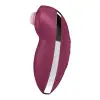 Вибростимулятор-пульсатор Satisfyer Tap & Climax 2 Red, эффект постукивания пальцем photo 2