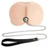 Силиконовая анальная пробка Art of Sex Silicone Anal Plug with Leash size L с поводком Black photo 4