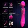 Двойной вибратор Leten Multi-Speed Stick для женщин, USB зарядка photo 4
