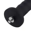 Силиконовый фаллоимитатор для секс-машин Hismith 7.1″ Anal Dildo Black, система KlicLok photo 5