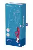 Вибратор кролик с тройным отростком Satisfyer Embrace me Berry, 2 мотора, диаметр 3,6 см photo 7