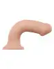 Насадка для страпона Strap-On-Me Dual Density Dildo Flesh XL, диаметр 4,5см, двухслойная, гибкая photo 2