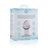 Розовая анальная пробка из стекла Gildo Pink Glass Buttplug No. 27 photo 5