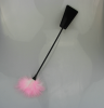 Кнут Paddle Flogger с розовыми перьями photo 2