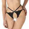 Сексуальные трусики с доступом Art of Sex - Lulu, размер L-2XL, Черный photo 2