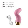 Вакуумный клиторальный стимулятор Svakom Pulse Pure Pale Pink, 5 режимов, 5 интенсивностей в каждом photo 5