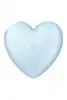 Вакуумный стимулятор-сердечко с вибрацией Satisfyer Cutie Heart Blue photo 4