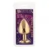 Анальная пробка,Gold Heart Ruby, L photo 2