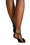 Чулки Anne Dales FLORA T1 Black photo 2
