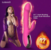 Вибратор-пульсатор Leten Automatical Thrusting Vibrator с подогревом photo 6