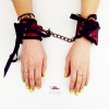 Винтажный БДСМ комплект наручники + поножи  photo 6