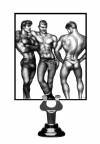 Tom of Finland 3 Piece Silicone Cock Ring Set - эрекционные кольца photo 3