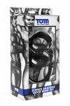 Tom of Finland 3 Piece Silicone Cock Ring Set - эрекционные кольца photo 4