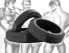 Tom of Finland 3 Piece Silicone Cock Ring Set - эрекционные кольца photo 2