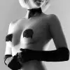 Пэстис Bijoux Indiscrets Burlesque pasties GLITTER and BOW photo 3