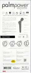 Вибромассажер PalmPower EXTREME - Black photo 4
