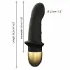 Вибратор Dorcel Mini Lover Black 2.0 перезаряжаемый, для точки G и массажа простаты photo 4