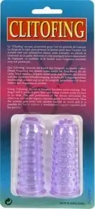 Насадка на палец CLITOFING CLEAR PURPLE photo 2