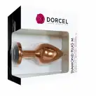 Металлическая анальная пробка с украшением в виде кристалла Dorcel - Diamond Plug M photo 5