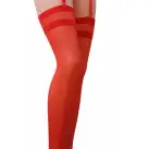 Классические чулки под пояс с двойной резинкой ST002 5 roso - Passion photo 1