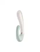 Смарт вибратор-кролик с подогревом Satisfyer Heat Wave Mint photo 1