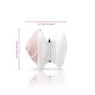 Вибратор для клитора Mystim Heart´s Desire White, 8 режимов, очень мощный photo 5