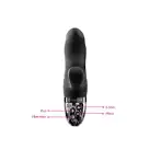 Вибратор-кролик с электростимуляцией Mystim Hop Hop Bob Black Edition photo 5