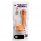 Реалистичный вибратор ADAM'S COCK VIBRATING, LIGHT photo 2