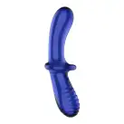 Стеклянный дилдо Satisfyer Double Crystal (light blue) photo 4