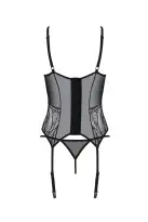 Корсет Passion LEAFA CORSET black XXL/XXXL - ECO Passion photo 4