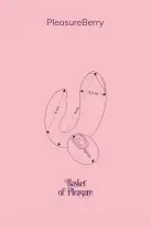 Вибратор для пар FairyGasm PleasureBerry violet, зарядный кейс, пульт ДУ photo 2
