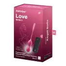 Вагинальные шарики с вибрацией Satisfyer Love Birds 2 Connect App Red photo 5