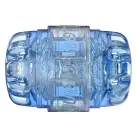 Мастурбатор Fleshlight Quickshot Turbo Blue Ice, компактный, отлично для пар и минета photo 4