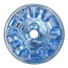 Мастурбатор Fleshlight Quickshot Turbo Blue Ice, компактный, отлично для пар и минета photo 3
