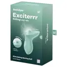 Вибратор для клитора с жемчужной стимуляцией Satisfyer Exciterrr Mint, 2 независимых мотора photo 6