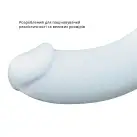 Фаллоимитатор Fun Factory THE BOSS STUB, нежно-голубой, реалистичная текстура, диаметр 4,1 см photo 4