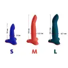 Фаллоимитатор Fun Factory LIMBA FLEX S, синий, гибкий, с эффектом памяти, подходит для точки G photo 10