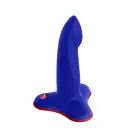 Фаллоимитатор Fun Factory LIMBA FLEX S, синий, гибкий, с эффектом памяти, подходит для точки G photo 1