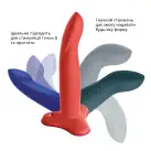 Фаллоимитатор Fun Factory LIMBA FLEX L, цвет морской волны, гибкий, с эффектом памяти photo 4