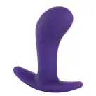 Анальная пробка Fun Factory BOOTIE, S, фиолетовая, диаметр 2,8 см, тонкий ограничитель photo 2