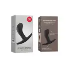 Анальная пробка Fun Factory BOOTIE S, черная, диаметр 2,8 см, тонкий ограничитель photo 5